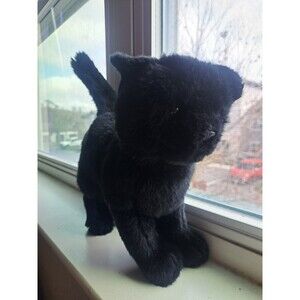 Douglas The Cuddle Toy Plush Black Cat Realistic Stuffed Animal Kitty Doll Toy